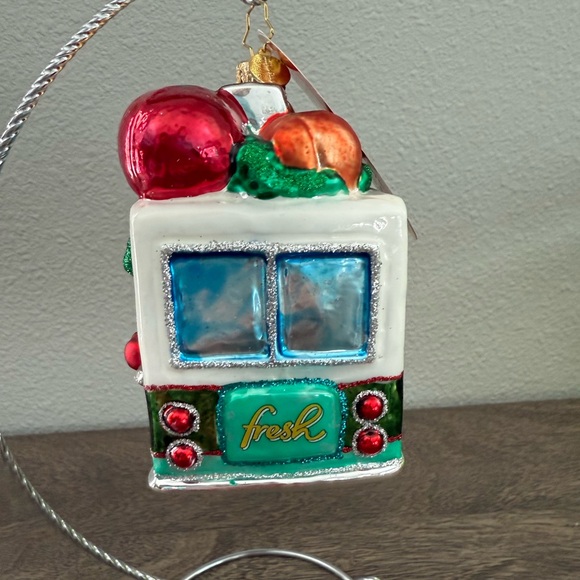 Christopher Radko Veggie Express Christmas Ornament - Picture 5 of 6
